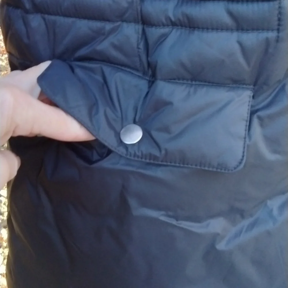 J. Crew Signature Puffer Jacket navy blue size XS
